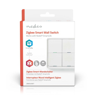 Nedis Slimme schakelaar | Nedis SmartLife (Zigbee, Verlichting, Opbouw, 4 schakelaars) ZBWS40WT K170203431 - 8