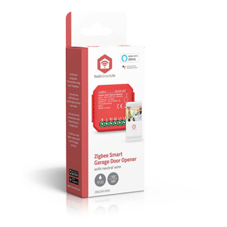 Nedis Slimme schakelaar | Nedis SmartLife (Zigbee, Voor roldeuren, 2.5W) ZBGDN10RD K170202933 - 2