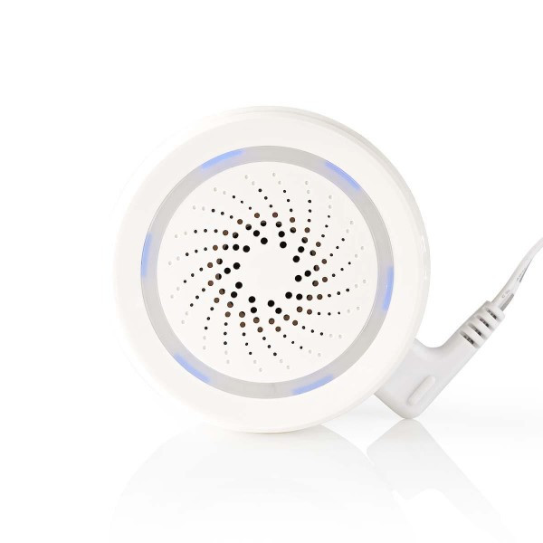 Nedis Slimme sirene | Nedis SmartLife (Wifi, 85dB, 8 tonen, led) WIFISI10CWT K170202674 - 3