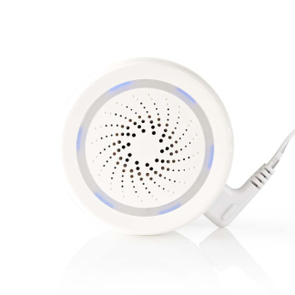 Nedis Slimme sirene | Nedis SmartLife (Wifi, 85dB, 8 tonen, led) WIFISI10CWT K170202674 - 3