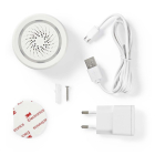 Nedis Slimme sirene | Nedis SmartLife (Wifi, 85dB, 8 tonen, led) WIFISI10CWT K170202674 - 4