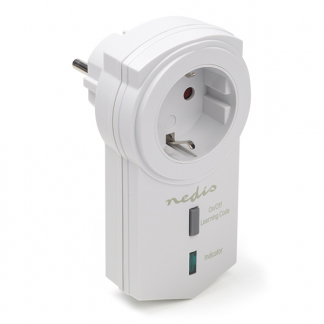 Nedis Slimme stekker | Nedis RF Smart (433.92MHz, Randaarde, Aan/uit, Extender, 16A) RFPM120FWT K170406316 - 1