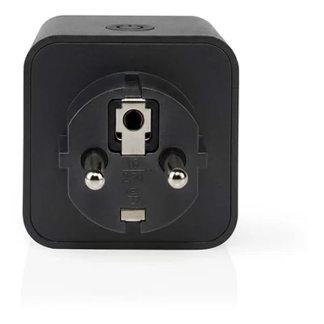 Nedis Slimme stekker | Nedis SmartLife | 3 stuks (Wifi, Randaarde, 10A, Zwart) WIFIP121FBK3 K170113747 - 3