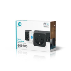 Nedis Slimme stekker | Nedis SmartLife | 3 stuks (Wifi, Randaarde, 10A, Zwart) WIFIP121FBK3 K170113747 - 4