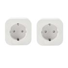 Nedis Slimme stekker | Nedis SmartLife (Wifi, Randaarde, 10A, 2 stuks) V170202675 Nedis Slimme stekker | Nedis SmartLife (Wifi, Randaarde, 10A, 2 stuks) V170202675