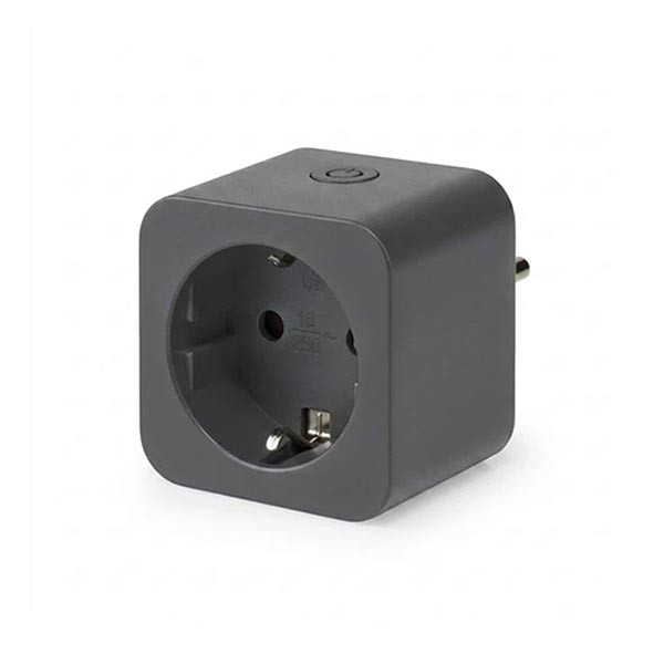 Nedis Slimme stekker | Nedis SmartLife (Wifi, Randaarde, 10A, Zwart) WIFIP121FBK K170113746 - 1
