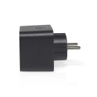 Nedis Slimme stekker | Nedis SmartLife (Wifi, Randaarde, 10A, Zwart) WIFIP121FBK K170113746 - 2