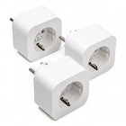 Slimme stekker | Nedis SmartLife (Wifi, Randaarde, 16A, 3 stuks)