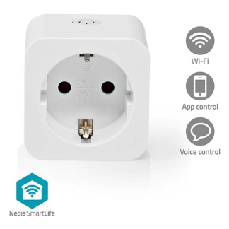 Nedis Slimme stekker | Nedis SmartLife (Wifi, Randaarde, 16A, Energiemeter) WIFIP121FWT K170108163 - 4
