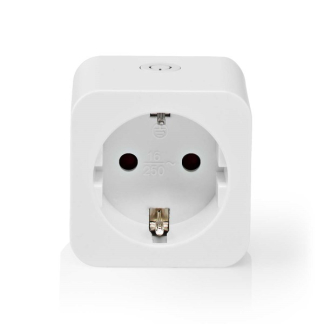 Nedis Slimme stekker | Nedis Smartlife (16A, Zigbee 3.0, Randaarde, Timer, Energiemeter) ZBP131FWT K170203130 - 2