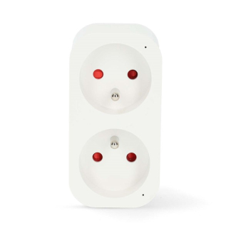 Nedis Slimme stekker | Nedis Smartlife (Tweeweg, Wifi, 16A, Penaarde, Energiemeter) WIFIP141EWT K170203132 - 2