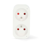 Nedis Slimme stekker | Nedis Smartlife (Tweeweg, Wifi, 16A, Penaarde, Energiemeter) WIFIP141EWT K170203132 - 2