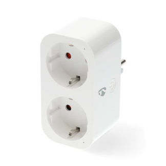 Nedis Slimme stekker | Nedis Smartlife  (Wifi, Randaarde, 16A, Timer, Energiemeter) WIFIP141FWT K170203128 - 1