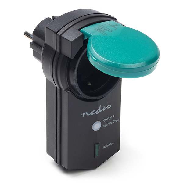 Nedis Slimme stekker voor buiten | Nedis RF Smart (433.92MHz, Aan/uit, Extender, IP44, 16A) RFPOM120FBK K170406319 - 1