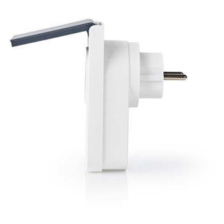 Nedis Slimme stekker voor buiten | Nedis SmartLife (Wifi, Energiemeter, Randaarde, 16A, IP44) WIFIPO120FWT K170202725 - 4