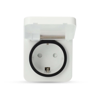 Nedis Slimme stekker voor buiten | Nedis Smartlife (16A, Zigbee 3.0, Randaarde, IP44, Timer, Energiemeter) ZBPO130FWT K170203131 - 2