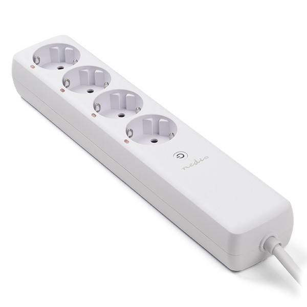 Nedis Slimme stekkerdoos | 4-voudig | Nedis RF Smart (433.92MHz, 16A) RFP410FWT K170406313 - 1
