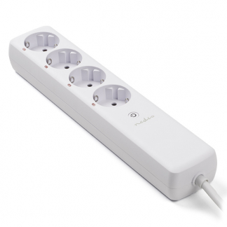 Nedis Slimme stekkerdoos | 4-voudig | Nedis RF Smart (433.92MHz, 16A) RFP410FWT K170406313 - 1
