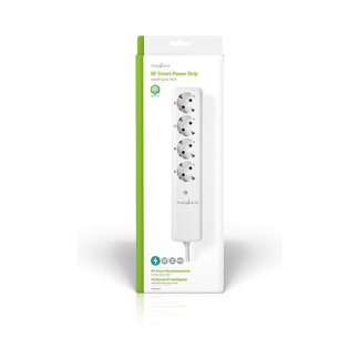 Nedis Slimme stekkerdoos | 4-voudig | Nedis RF Smart (433.92MHz, 16A) RFP410FWT K170406313 - 4