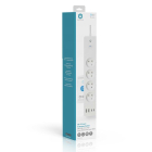 Nedis Slimme stekkerdoos | Nedis Smartlife | 1-voudig (Penaarde, 2x USB A, 2x USB C, Wifi, Timer) WIFIP313EWT K170203136 - 5