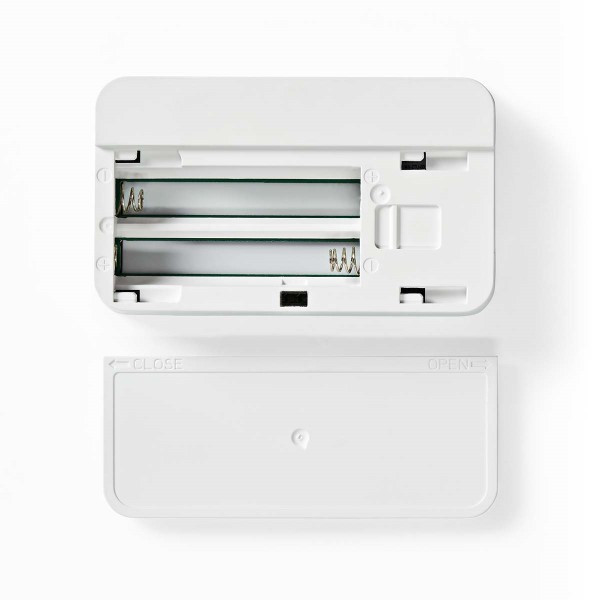 Nedis Slimme temperatuursensor | Nedis SmartLife (Zigbee, Klok, Hygrometer, Batterij, Binnen) ZBSC30WT K170101411 - 2