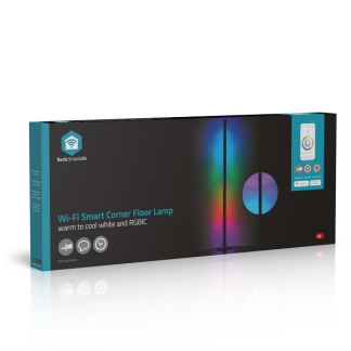 Nedis Slimme vloerlamp | Nedis SmartLife (180 lm, Dimbaar, Wit/RGB) WIFILD20RGBW K170406341 - 5