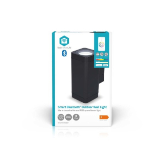 Nedis Slimme wandlamp buiten | Nedis Smartlife (Led, 8.5W, Bluetooth, Up/Down, RGBW) BTLOW05RGBW K150101212 - 3