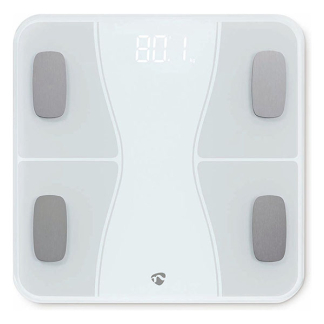 Nedis Slimme weegschaal | Nedis SmartLife (Wifi, Gebruikersherkenning, Gehard glas) BTHPS11WT K170202786 - 5