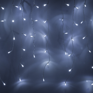 Nedis SmartLife ijspegelverlichting | 8 meter  (240 LEDs, Wifi, Timer, Koel wit, Binnen/Buiten) WIFILXC03W250 K151200106 - 