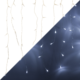 Nedis Smart ijspegelverlichting | Nedis SmartLife | 11 meter  (400 leds, Wifi, Timer, Koel wit, Binnen/Buiten) WIFILXC03W400 B151200107 - 1