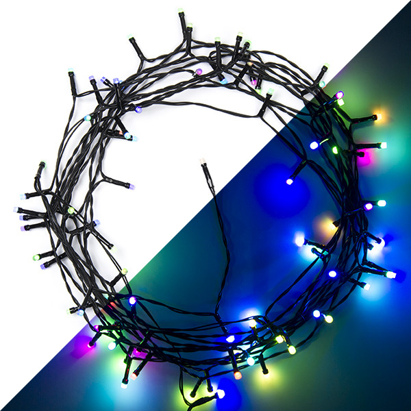 Nedis Smart kerstverlichting | Nedis SmartLife | 13 meter (84 leds, Wifi, Timer, Binnen/Buiten, Gekleurd) WIFILX01C84 B151200104 - 1