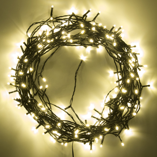 Nedis Smart kerstverlichting | Nedis SmartLife | 25 meter  (200 leds, Wifi, Timer, Warm wit, Binnen/Buiten) WIFILX01W200 B151200102 - 3