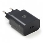 Nedis Snellader | Nedis | 1 poort (USB C, Power Delivery, 18W, Zwart) WCPD18W102BK K120300245 Nedis Snellader | Nedis | 1 poort (USB C, Power Delivery, 18W, Zwart) WCPD18W102BK K120300245