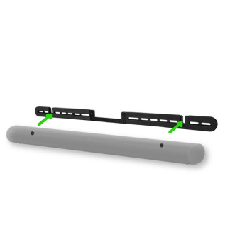 Nedis Soundbar beugel | Nedis | Max. 10 kg (Geschikt voor Sonos® Arc™, Staal, Zwart) SBMT56BK K101501152 - 3