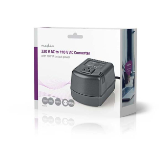 Nedis Spanningsomvormer | Amerika naar Europa | Nedis | 100W (230V naar 110V, Geaard) POCO105 N050801042 - 5
