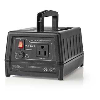 Nedis Spanningsomvormer | Amerika naar Europa | Nedis | 270W (230V naar 110V, Geaard) POCO102 K050801048 - 2
