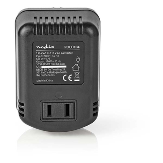 Nedis Spanningsomvormer | Amerika naar Europa | Nedis | 30W (230V naar 110V, Ongeaard) POCO104 K050801050 - 4
