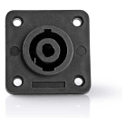 Nedis Speaker chassis | Nedis (Vrouwelijk, Soldeer, 4-pin, Vierkant) CAVC16902BK N060203048 - 2