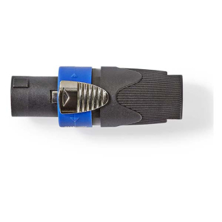 Nedis Speakon connector | Nedis (4-pin, Mannelijk, Trekontlasting, Schroefbevestiging) COTP16900BK K060203002 - 4