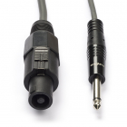 Speakon naar jack 6.35 mm kabel | Nedis | 10 meter (2-pin, 100% koper)