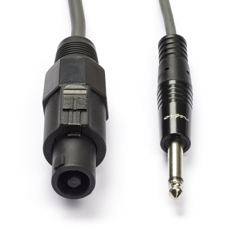Nedis Speakon naar jack 6.35 mm kabel | Nedis | 10 meter (2-pin, 100% koper) COTG16200GY100 N010308315 - 