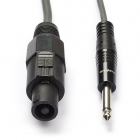 Nedis Speakon naar jack 6.35 mm kabel | Nedis | 5 meter (2-pin, 100% koper) COTH16200GY50 N010308314 Nedis Speakon naar jack 6.35 mm kabel | Nedis | 5 meter (2-pin, 100% koper) COTH16200GY50 N010308314