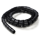 Spiraalband | Nedis | 2 meter (Ø 32 mm, Zwart)