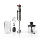 Staafmixer set | Nedis (800W, Turbofunctie, Hakmolen, Garde, Beker)