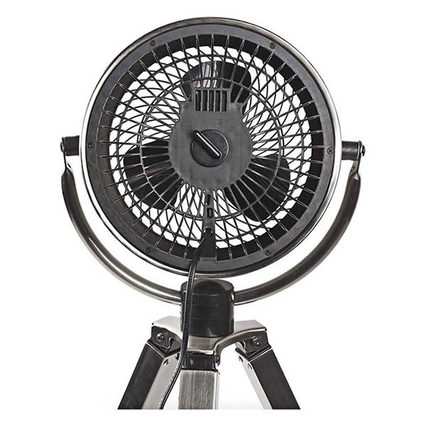Nedis Staande ventilator | Nedis | Ø 25 cm (3 standen, Verstelbare hoogte, Geborsteld metaal) FNTR20CMT10 K170104104 - 4
