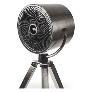Nedis Staande ventilator | Nedis | Ø 25 cm (3 standen, Verstelbare hoogte, Geborsteld metaal) FNTR20CMT10 K170104104 - 5