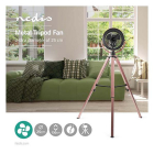 Nedis Staande ventilator | Nedis | Ø 25 cm (3 standen, Verstelbare hoogte, Roze) FNTR20CPK10 K170104067 - 2