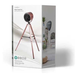 Nedis Staande ventilator | Nedis | Ø 25 cm (3 standen, Verstelbare hoogte, Roze) FNTR20CPK10 K170104067 - 6