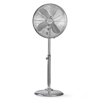 Nedis Staande ventilator | Nedis | Ø 40 cm (125 centimeter, Chroom) FNST20ECR40 N170104001 - 