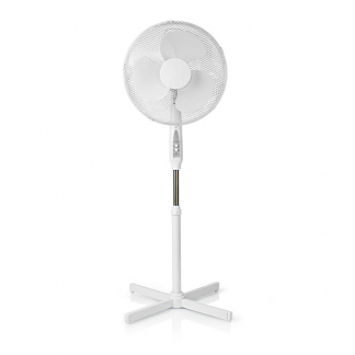 Nedis Staande ventilator | Nedis | Ø 40 cm (3 standen, Verstelbare hoogte, Zwenkfunctie) FNST12FWT40 K170104102 - 